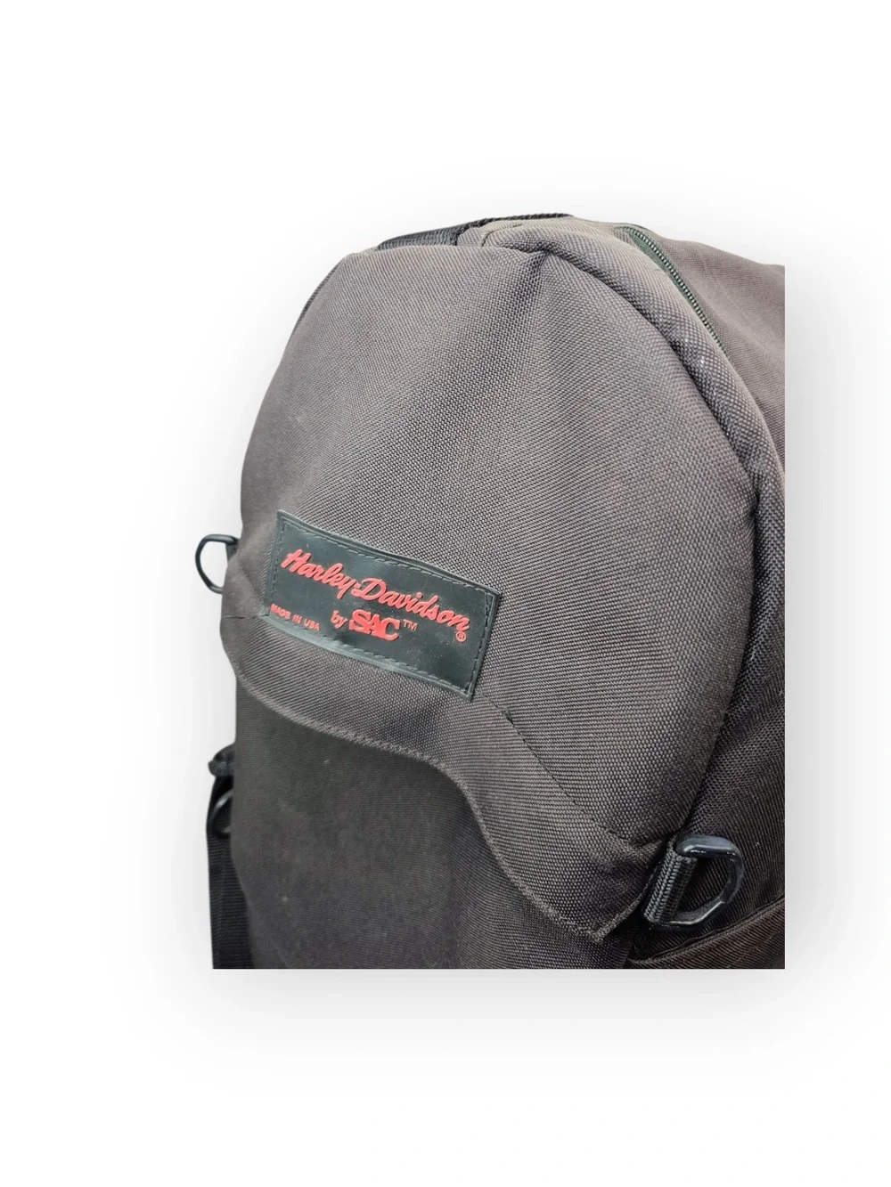 Harley-Davidson by SAC USA Vintage Sissy Bar Travel Luggage Bag - Gray